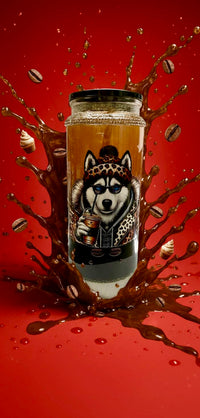 3 Farben Lava Snowglobbecher