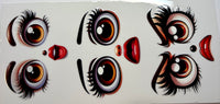 Gesicht Sticker A