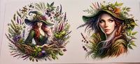 Hexen / spirituelle Sticker 17