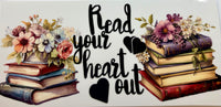 Buch/ Romantik Sticker B