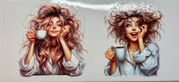 Kaffee Sticker B
