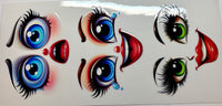 Gesicht Sticker C