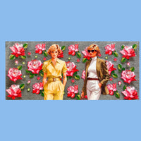 Queen/ Prinzessin Diana Sticker L