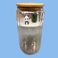 Snow Globe doppelwandiger Glas Becher