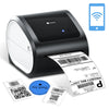 150 mm/s schnelles Drucken phomemo d520 20-118mm Etiketten drucker Telefon Bluetooth Thermo drucker für den Versand Etikett Barcode Luftfracht brief